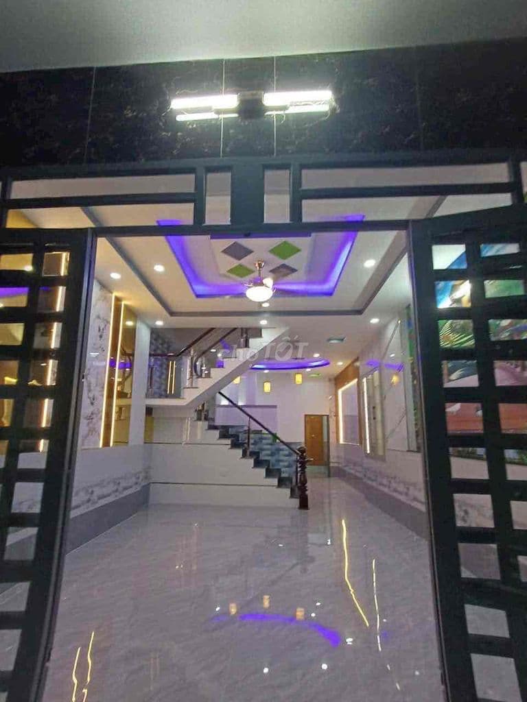 🍎NHÀ 5 X 18m-3 Tấm Sân Thượng-KDC Gần Chợ Bà Điểm - Ảnh 2