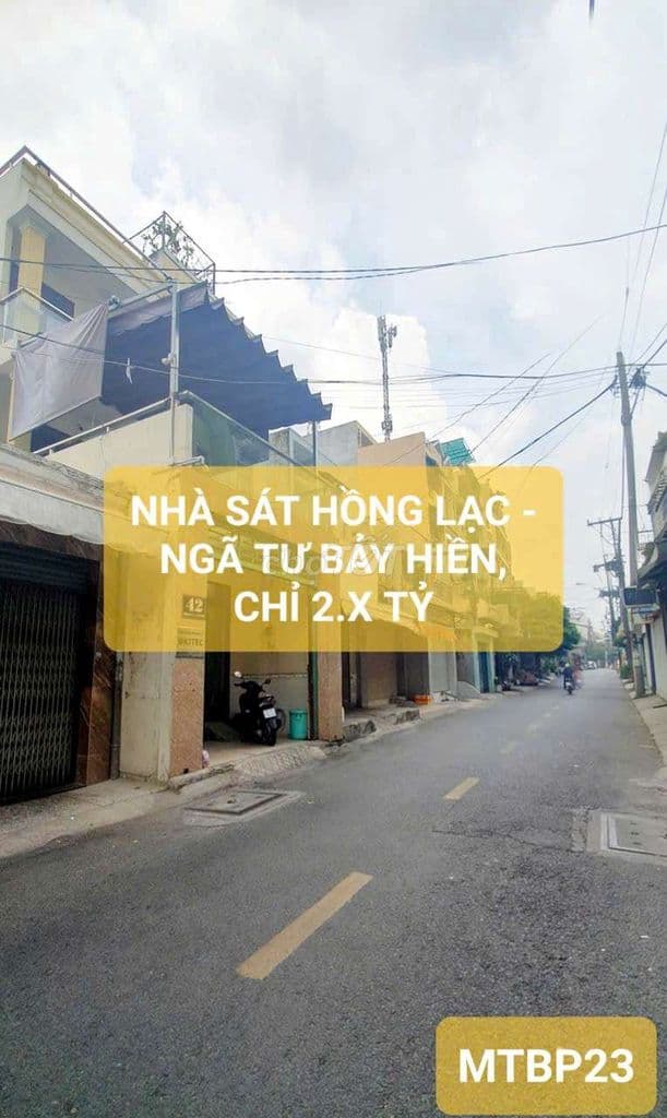 🏡 HỘ KHẨU TÂN BÌNH, VÀI BƯỚC ĐẾN HẺM XE HƠI, CHỈ 2.6 TỶ