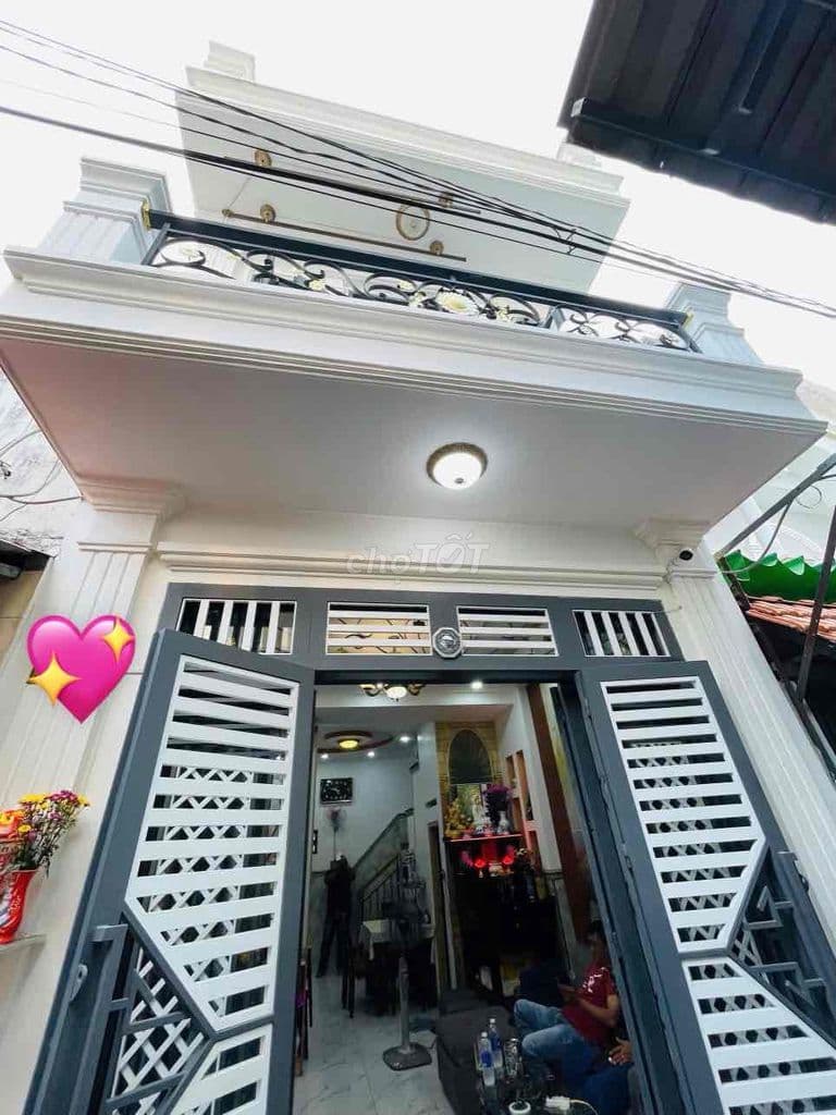 Nhà đẹp ở liền hẻm 3m Tỉnh Lộ 10 Q. Bình Tân giáp Q6