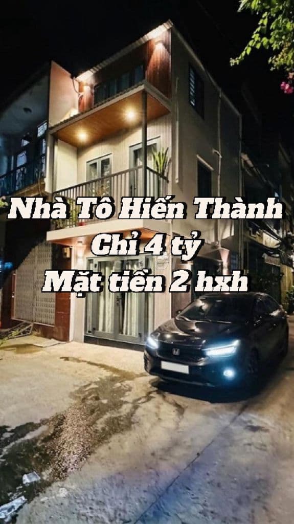 💎Nhà 2 MẶT TIỀN, đường TÔ HIẾN THÀNH, chỉ 4 TỶ 🏠