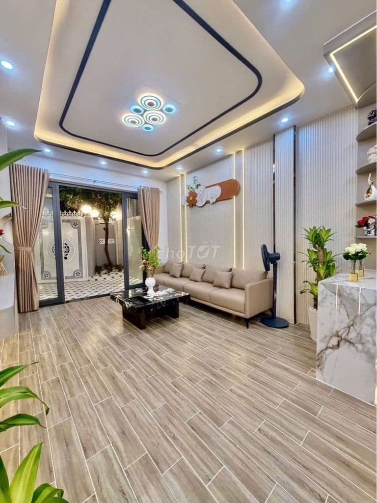 BÁN NHÀ TRỆT FULL NỘI THẤT_ DT 100m2_HẼM 96 ĐÀO TÔNG NGUYÊN_ NHÀ BÈ - Ảnh 3