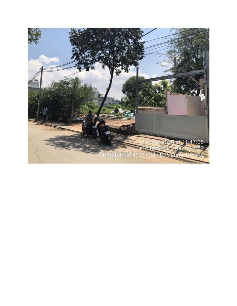 BÁN GẤP LÔ ĐẤT FULL THỔ 23 TỶ ĐƯỜNG TRƯỜNG LƯU – CN: 464m2 ĐƯỜNG 8M