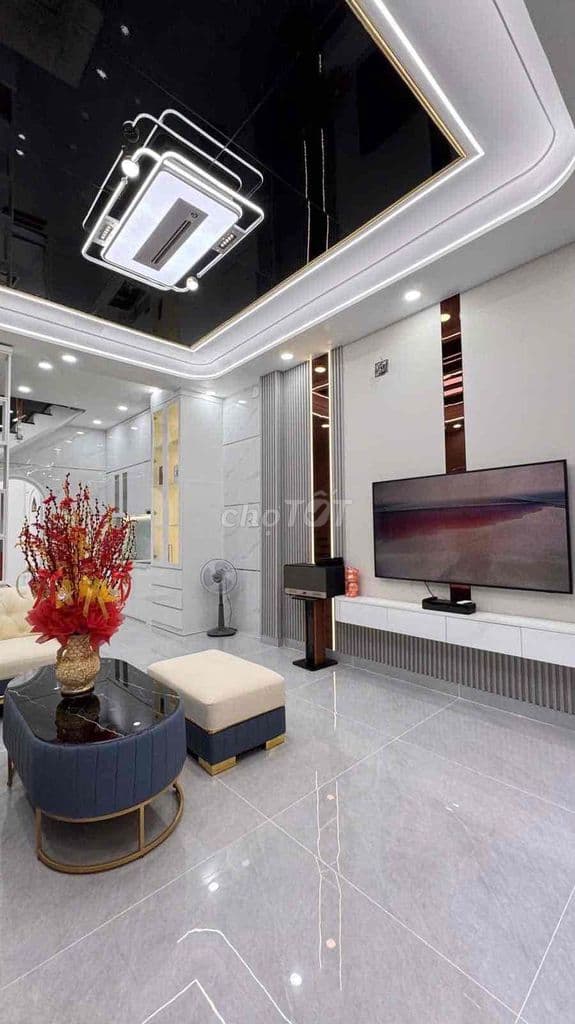 Nhà ngang 4m 50m2 Hẻm ô tô 2 tầng 3PN chỉ 7T4 - Ảnh 3
