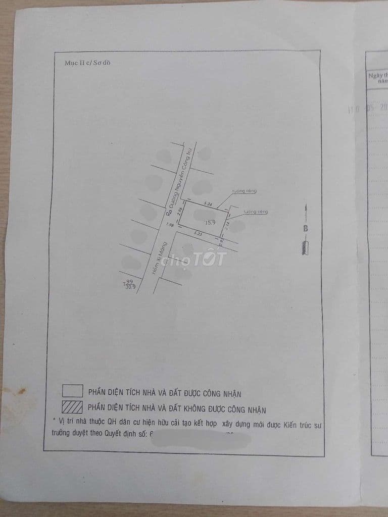 chính chů bán nhà nguyên công trư phương 19 - Ảnh 2