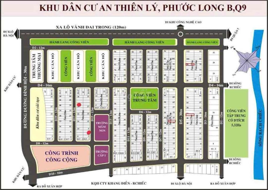 Nhận ký gửi mua bán Bds KDC An Thiên Lý, Phước Long B, DT: 85m2/8.5 Ty