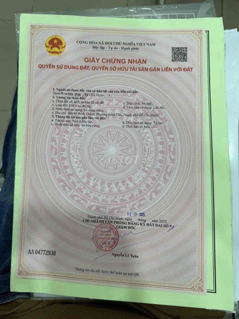 Cần bán căn này DT lớn giá chỉ hơn 4 đồng - Ảnh 3