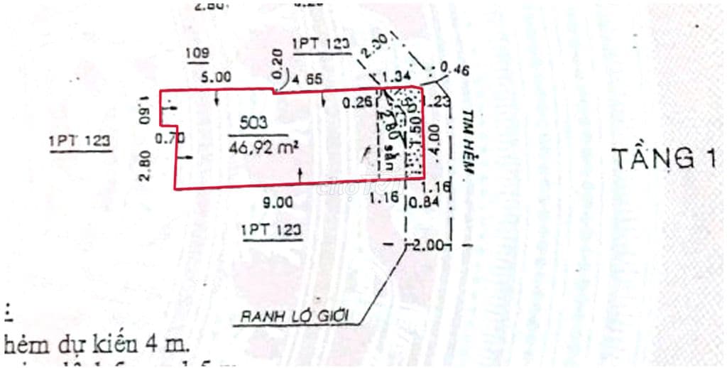NHÀ 47M2 3 LẦU ÂU CƠ NGAY CHỢ TÂN PHƯỚC - Ảnh 2