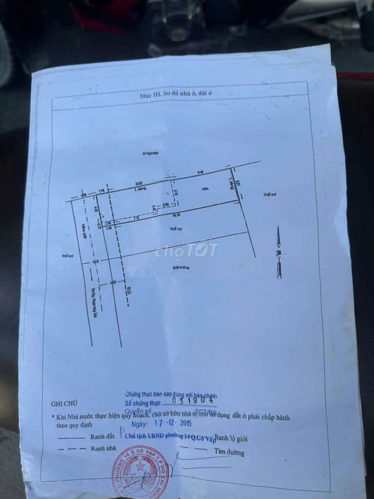 Bán Nhà C4 DT 5.2 x 21.7 Tiện Xây Mới làm CHDV Hẻm Xe Hơi