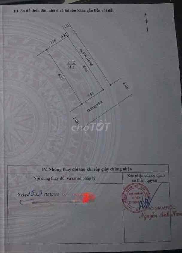 BÁN NHÀ LÔ GÓC PHỤNG CHÂU, CHƯƠNG MỸ 🏠 - 31,5M2 - SÁT ĐẠI HỌC TDTT - Ảnh 2
