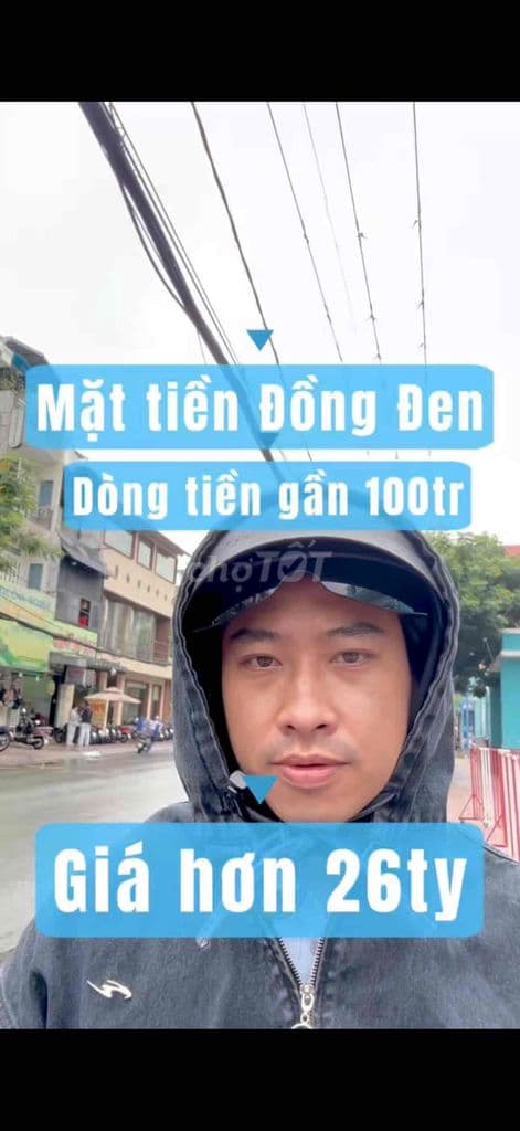 Bán Mặt Tiền Đồng Đen Có Sẵn Dòng Tiền 100tr/tháng - Ảnh 2