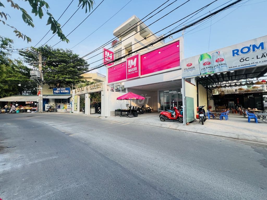 LÔ GÓC 2 MẶT TIỀN ĐƯỜNG THÔNG_NGANG 6M_NGAY CÔNG VIÊN_CHỢ LINH TRUNG