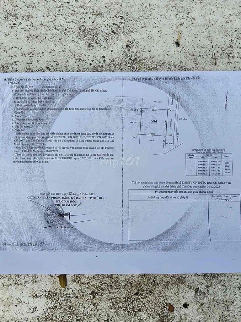 đất Kdc hiệp bình chánh Thủ Đức-tphcm - Ảnh 3