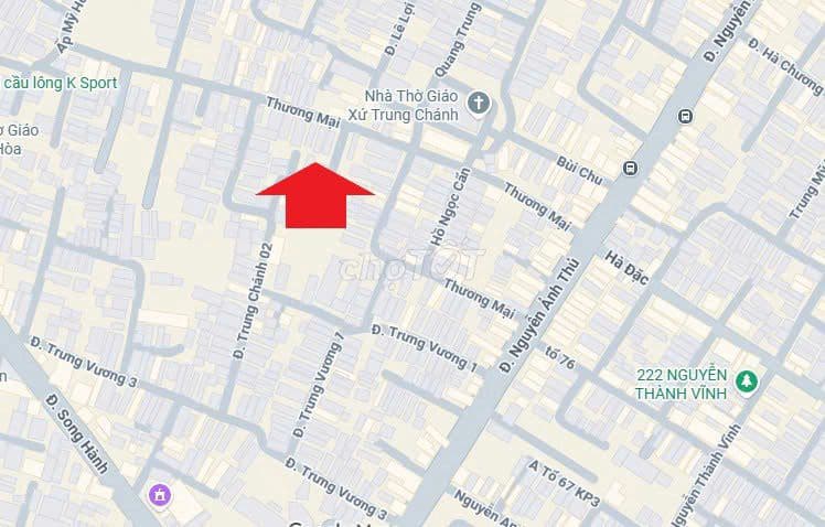 Bán lô đất THỔ - Mặt tiền Trung Chánh,gần Nguyễn Ảnh Thủ - chỉ 4.25 tỷ - Ảnh 3