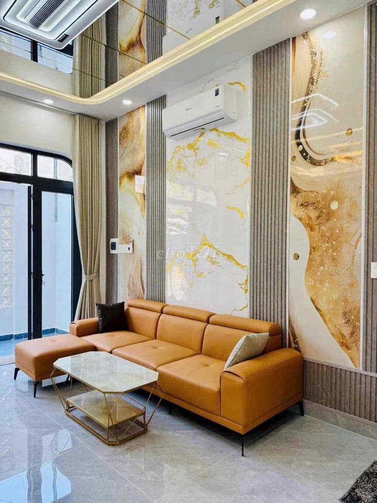 NHÀ PHỐ XÂY DỰNG MỚI ĐỦ NỘI THẤT HẺM THÔNG THOÁNG 1942 HUỲNH TẤN PHÁT - Ảnh 3