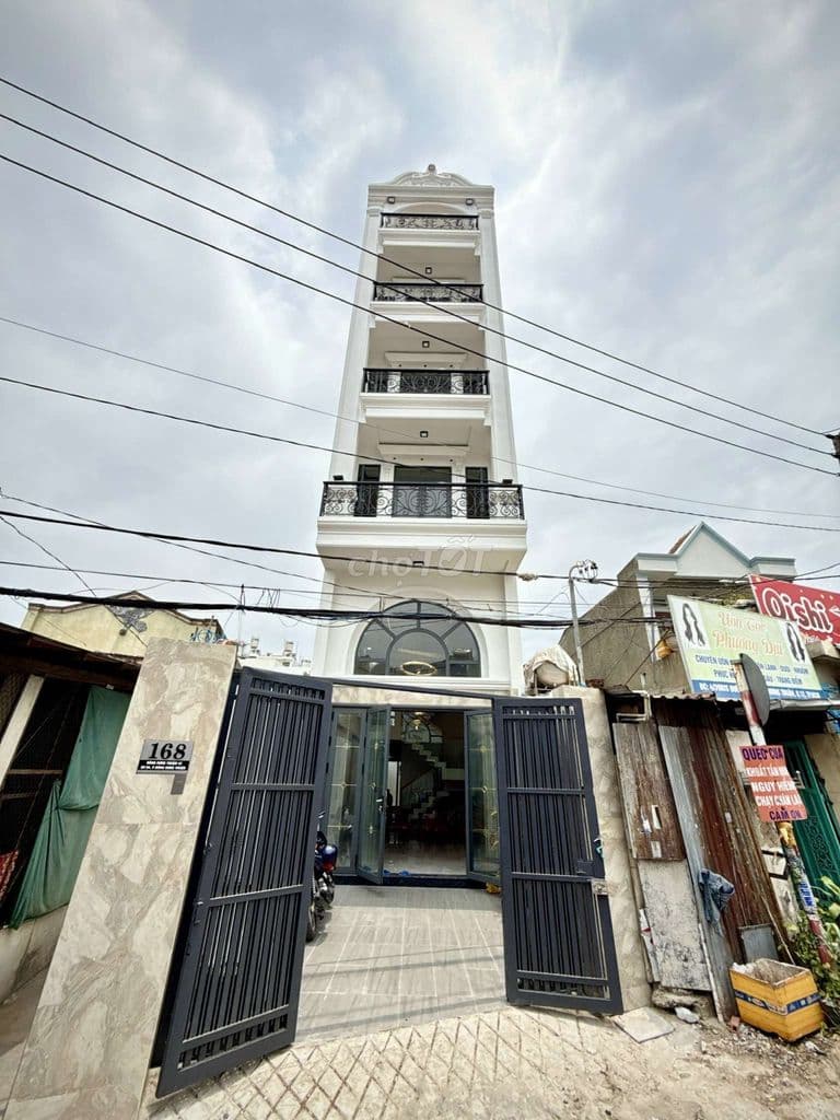 Nhà Phố 4m x 26m. 5 Tầng Có Thang Máy MT Đường Đông Hưng Thuận 42