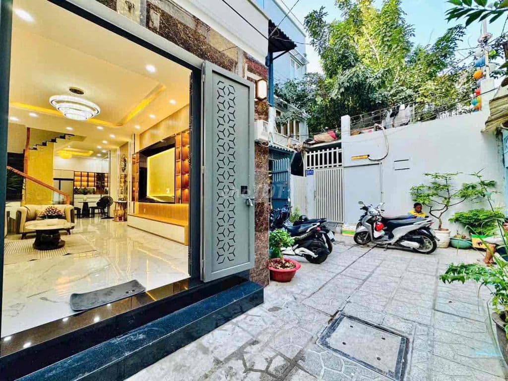 Bán Nhà đường Nguyễn Văn Đậu, Xe Hơi Tới Cửa,Đất vuông đẹp - Ảnh 3
