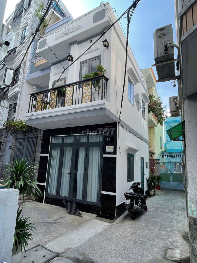 BÁN NHÀ MỚI XÂY 170/16 DƯƠNG QUÃNG HÀM GÒ VẤP