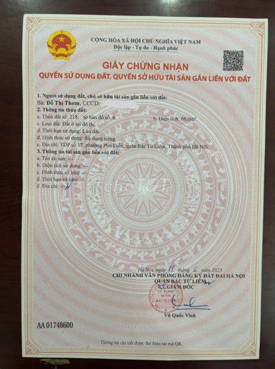 CHÍNH CHỦ bán gấp nhà số 3 ngõ 128/2 đường Nguyễn Đạo An, Phú Diễn - Ảnh 2