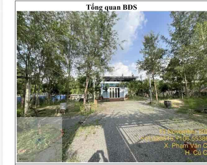 Bán 4150m2 đất, nhà, trang trại, có 300m2 TC, Phú Hoà Đông, Củ Chi