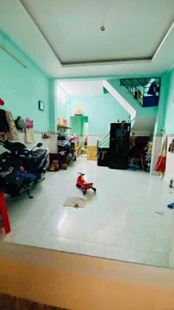 bán nhà chùa viên minh . 1 lầu đúc kiên cố . 4 x 12 - Ảnh 2