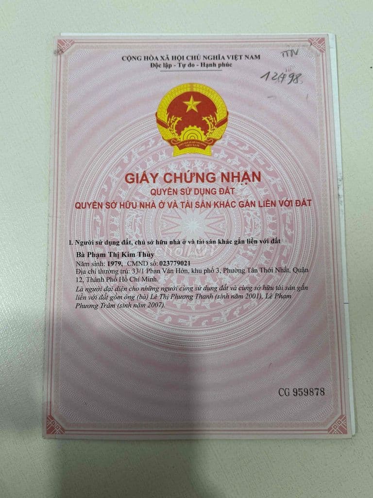 NHÀ CHÍNH CHỦ CẦN BÁN