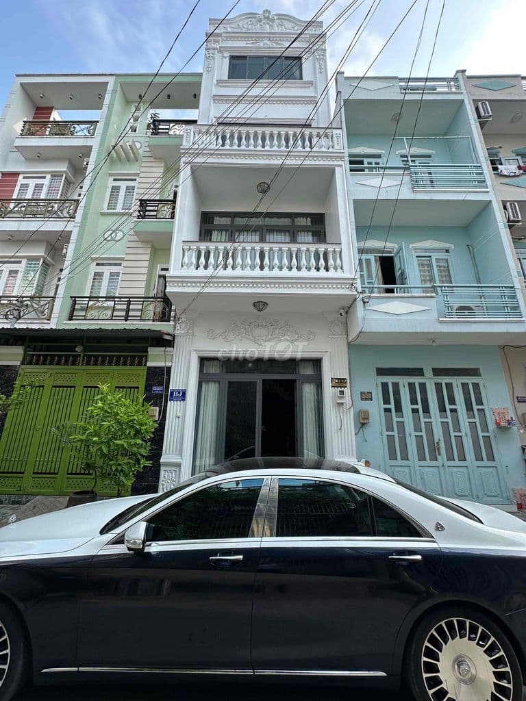 KẾ TÊN LỬA 5 LẦU DT 4m*13m hẻm 🚗 6.1tỷ kẹt bank 3.5t