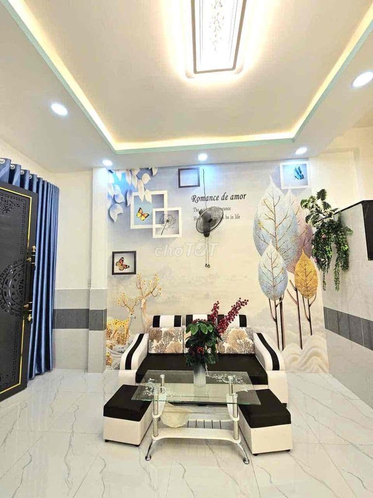 BÁN NHÀ 2TẦNG 2MẶT HẺM XE HƠI BÙI MINH TRỰC P6 QUẬN8 35M2 CHỈ 5,39TỶ - Ảnh 3