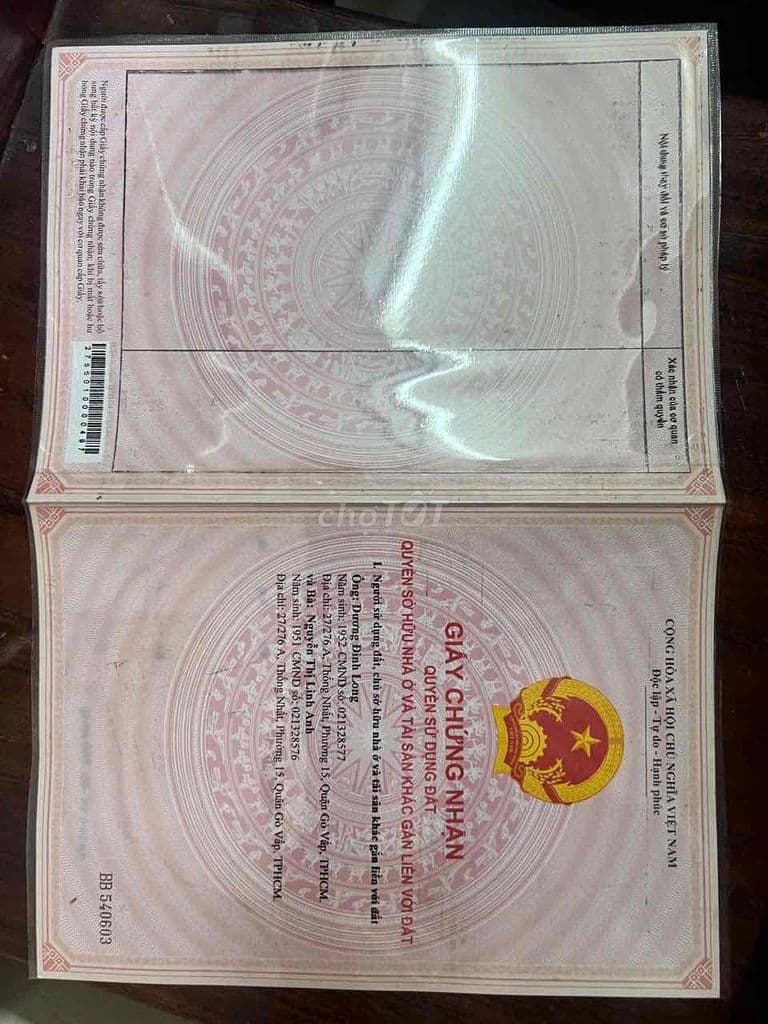 Bán đất nền xã bình mỹ