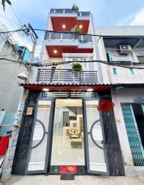 Bán nhà gần Chợ Nhị Thien Đường, Phạm Thế Hiển,P5 QUẬN 8 4x15m 4 phong