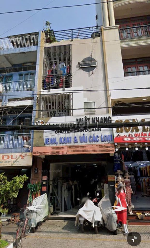 Bán nhà phố mặt tiền chợ vải đường Lê Minh Xuân Q. Tân Bình 96.8m2