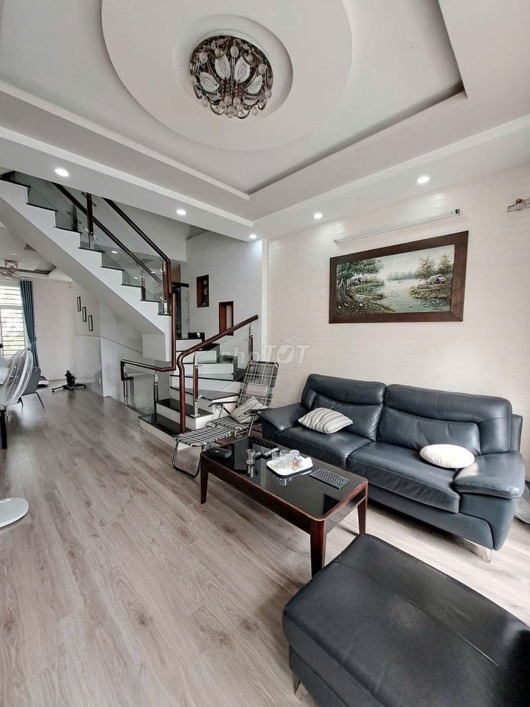 Nhà Mới 4Tầng 140m2 (4x35m) Có Sân Vườn Cạnh Chợ Phạm Đăng Giảng - Ảnh 3
