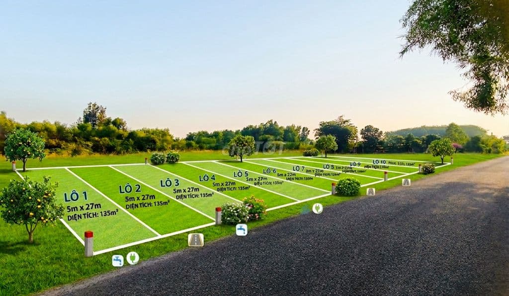 GIÁ VIP ĐẦU TƯ - BÁN 9 LÔ ĐẤT MẶT TIỀN - CỦ CHI - Ảnh 3