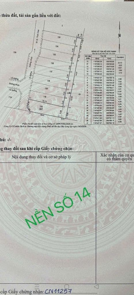 ĐẤT THỔ CƯ GIÁ CHỈ 3 TY450 TR/ LÔ VỊ TRÍ NGAY CHỢ THỚI HÒA VÀO 1/ - Ảnh 3