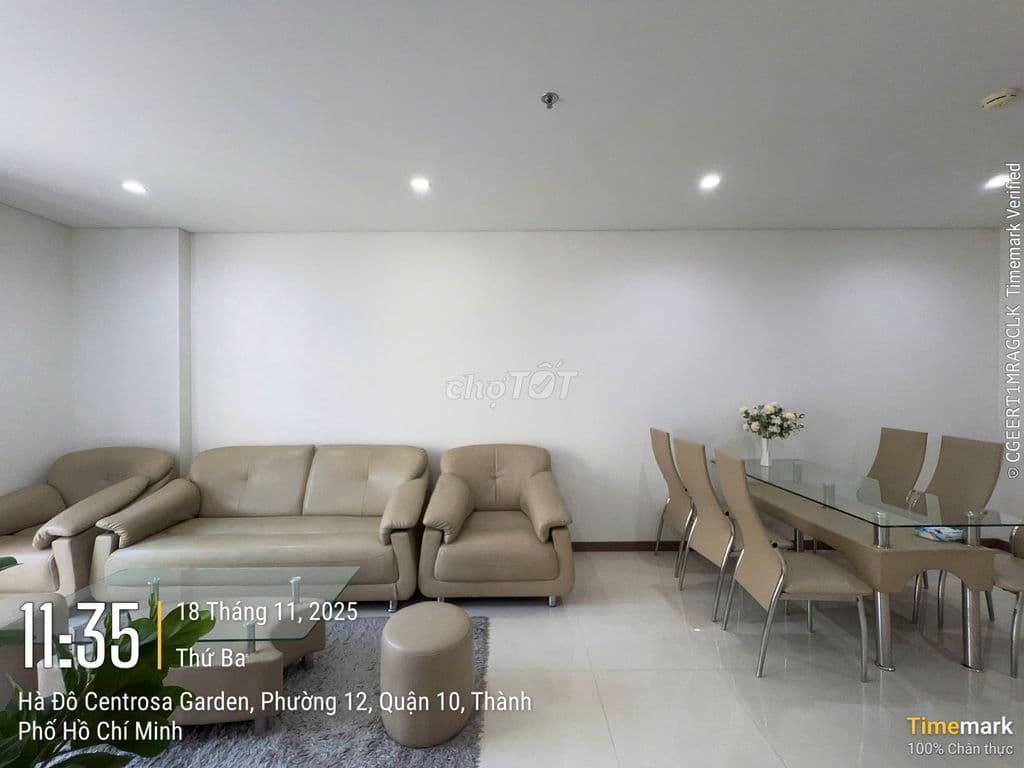 Bán CH 2PN 2WC sổ hồng sẵn tại Hado Centrosa Q.10 giá chỉ 10,6 tỷ - Ảnh 3