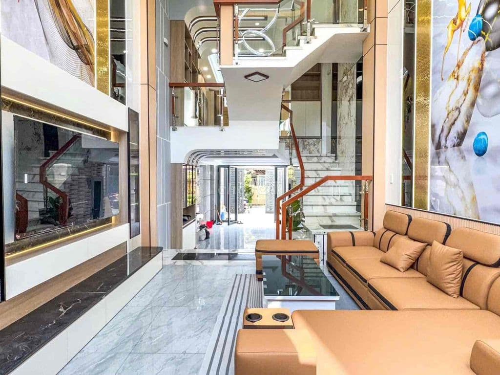 Bán nhà 4x16m 1 trệt lửng 3 lầu 5PN 6WC full nội thất - Hẻm 8m Gò Xoai - Ảnh 3