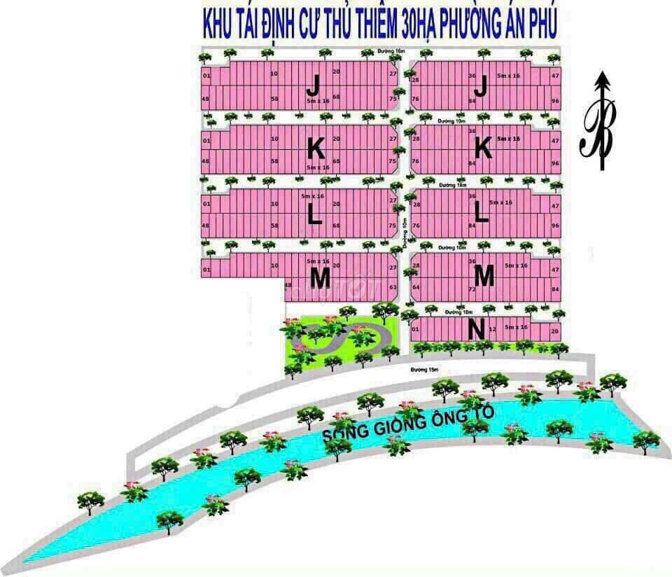 Bán đất khu dân cư Nam rạch chiếc, phường Bình Trưng, TP. Hồ Chí Minh