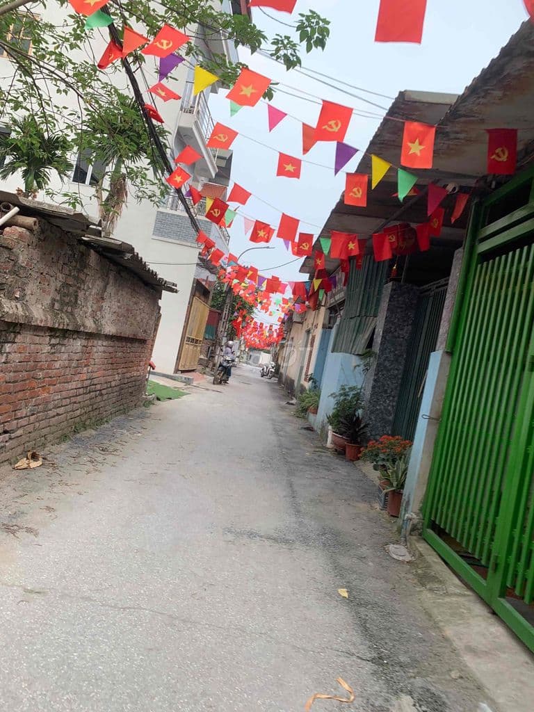 bán 51m khổ nhỏ xinh đường thông ô tô cách cổng làng phúc lộc 100m - Ảnh 3