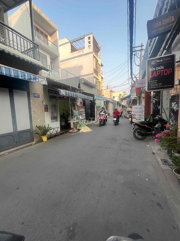 hẻm kinh doanh 10m thông Phạm Văn Chiêu qua kênh Tham Lương 4x14 6.xty