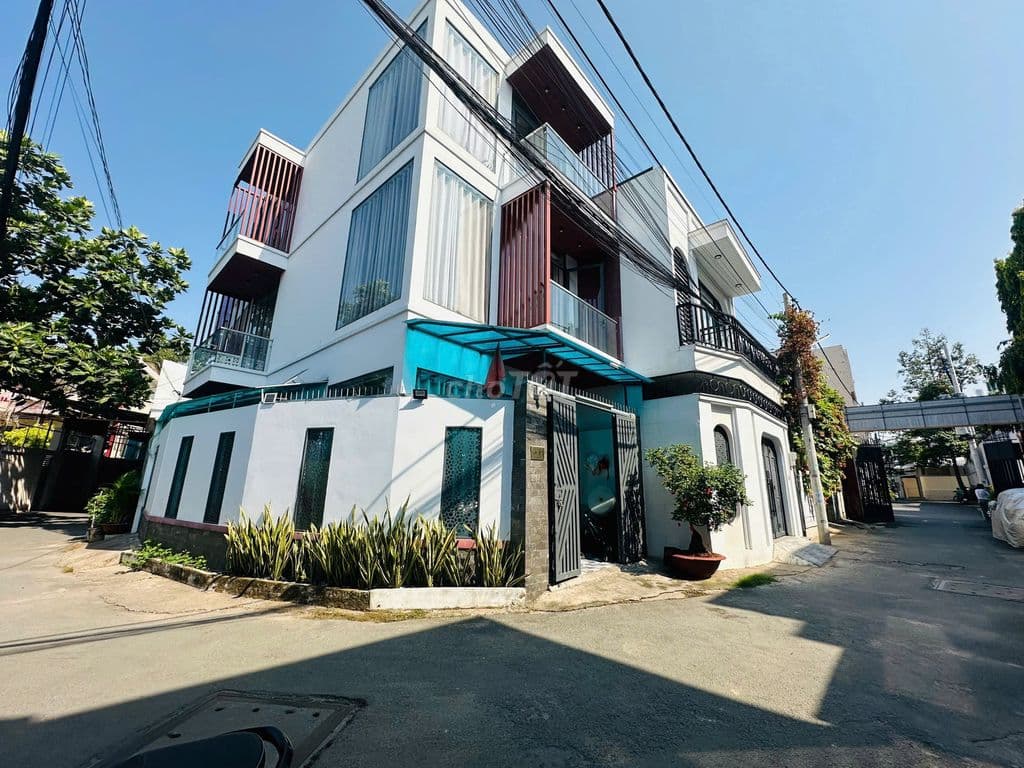 SIÊU HIẾM KHU VIP CĂN GÓC 2 MT HẺM Ô TÔ P.BÌNH THỌ, NHÀ 3 TẦNG NỞ HẬU