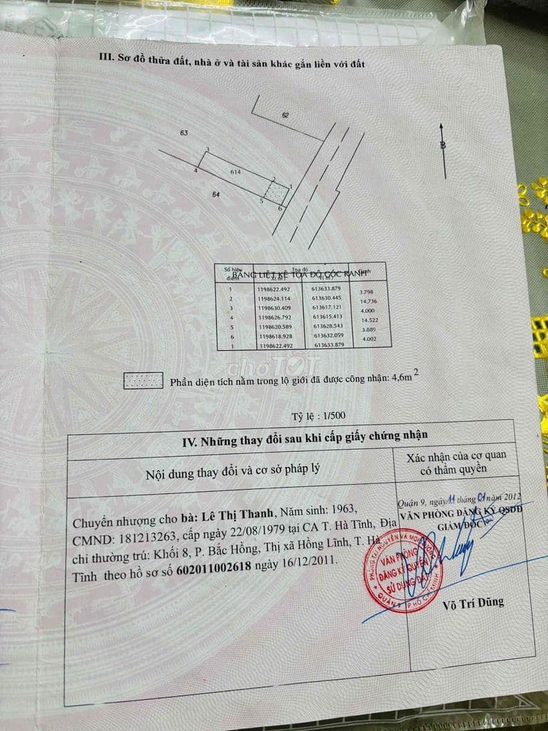 Bán đất chính chủ, đường 160, tăng nhơn phú a, tp hồ chí minh. - Ảnh 2