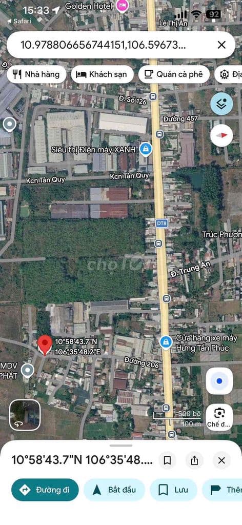 BÁN ĐẤT KHU VỰC DÂN CƯ ĐÔNG - XDTD VÀ HOÀN CÔNG