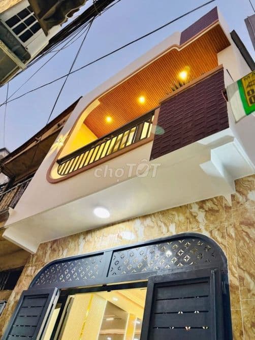 NHÀ HẺM ÔTÔ THÔNG - 69M2 - 4x17M - 4PN - QUANG TRUNG - GÒ VẤP - 5.X TỶ - Ảnh 2