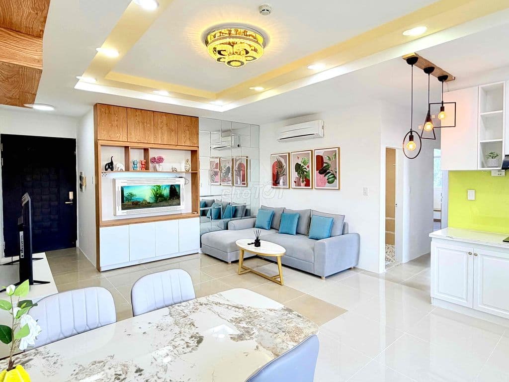 Chính chủ căn góc 83m2 Hoàng Kim Thế Gia, sổ hồng, nhà mới, nội thất - Ảnh 2