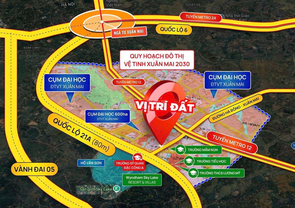 ĐẤT NỀN XUÂN MAI , GẦN QUỐC LỘ 6 VÀ QUỐC LỘ 21 - Ảnh 3