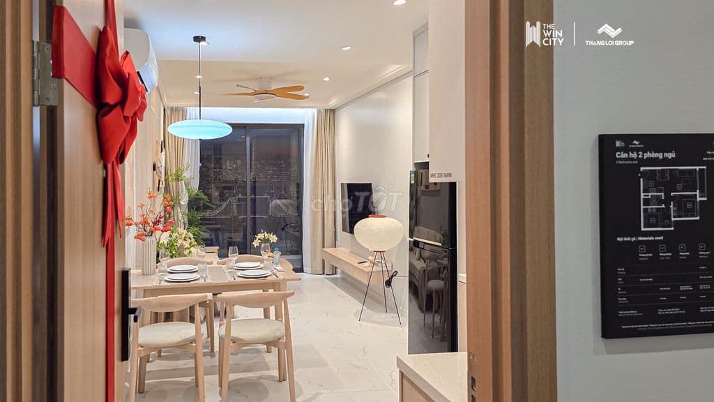 ĂN HỘ 2PN VIEW HỒ BƠI, TẶNG FULL NỘI THẤT AN CƯỜNG - Ảnh 3