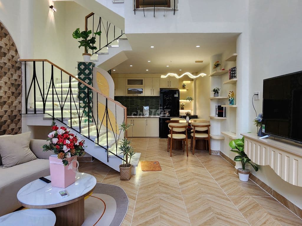 NHÀ MỚI GÒ VẤP - XE HƠI TỚI CỬA - PHẠM VĂN CHIÊU - 38M2 CHỈ 4.87 TỶ - Ảnh 3