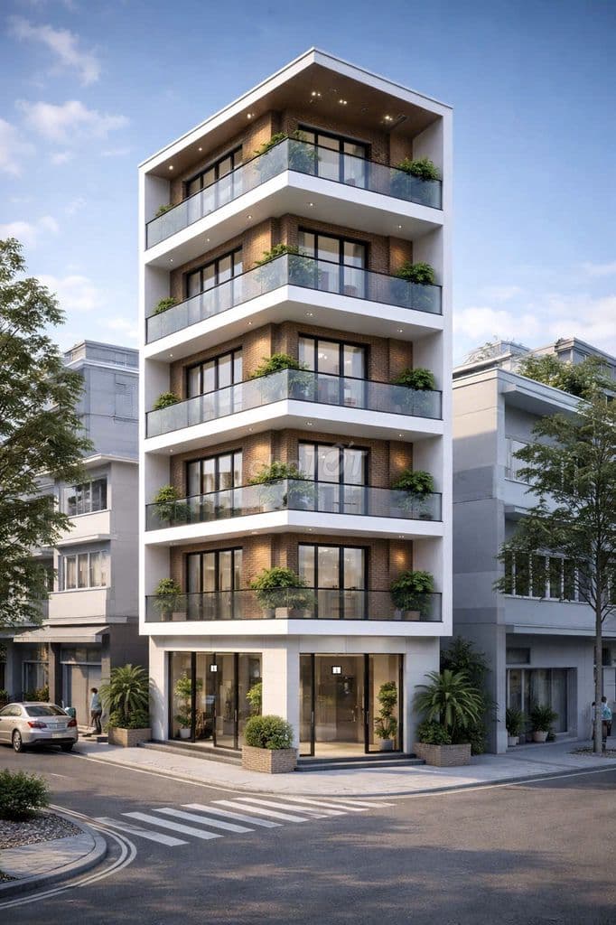 BÁN NHÀ PHÚ LƯƠNG – LÔ GÓC 2 MẶT TIỀN – 6 TẦNG CÓ THANG MÁY