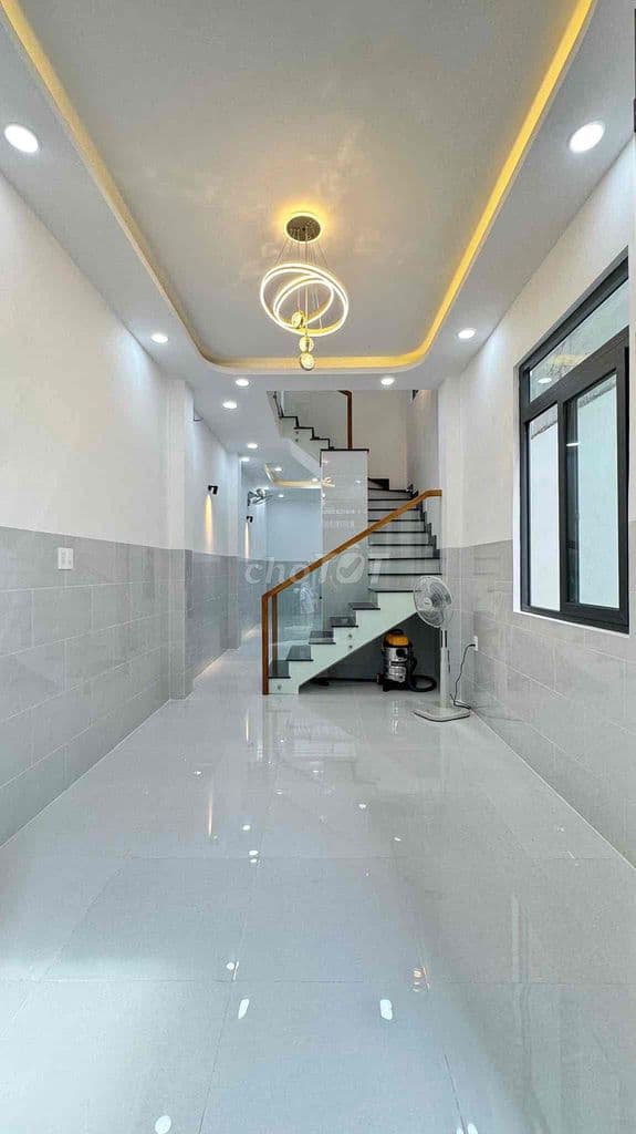 Nhà mới 3.1x14m 1 trệt 2 lầu st 3PN 3WC Hẻm / Lý Thánh Tông - Ảnh 3