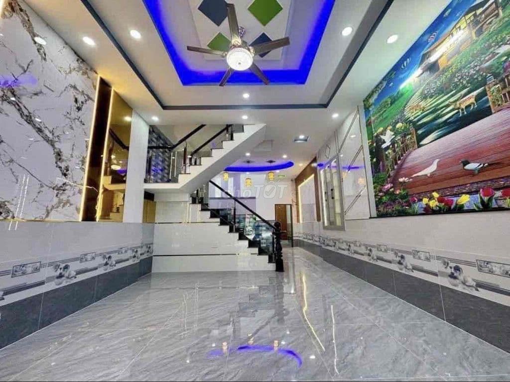 🍎NHÀ 5 X 18m-3 Tấm Sân Thượng-KDC Gần Chợ Bà Điểm - Ảnh 3