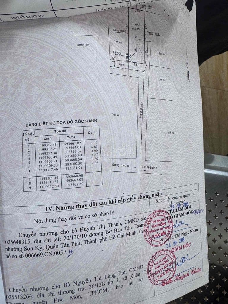 CĂN NHÀ SỔ HỒNG RIÊNG GIÁ THẬT 1 TỶ 990 XÃ BÀ ĐIỂM - Ảnh 3